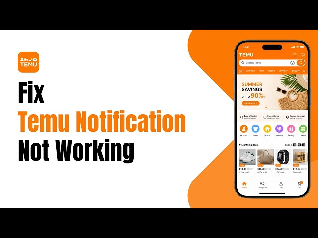 How to Fix Temu Notification Not Working