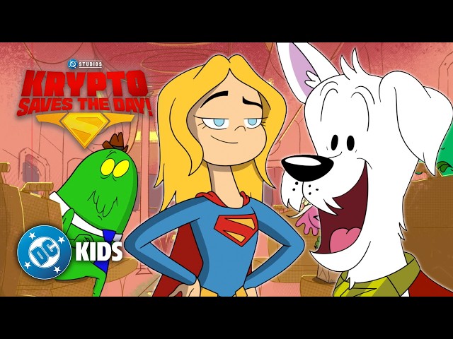 Space Busted! 🚀👽 | Krypto Saves the Day S2 FULL EPISODE | #KidsCartoons @dckids