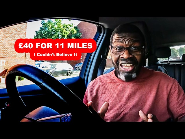Uber Driver UK Friday Shift | £40 for an 11-Mile Trip?! My Earnings & Expenses