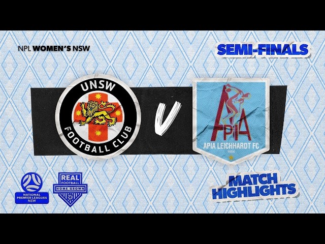 NPL Women’s NSW Semi-Final Highlights – UNSW FC v APIA Leichhardt FC