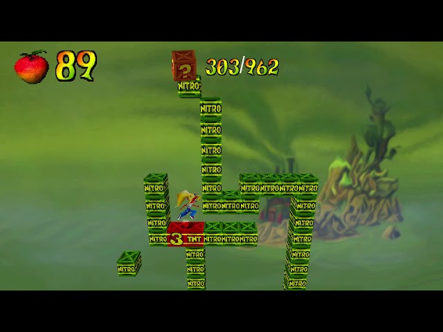 Nitro Fun - The hardest Crash Bandicoot level I've ever played