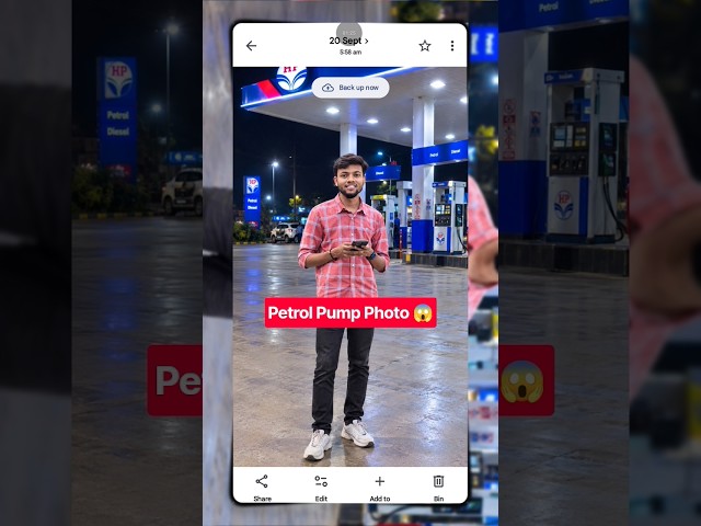 Instagram Trending Petrol Pump AI Photo Editing Prompt|AI Night Petrol Pump Photo Editing in ChatGPT