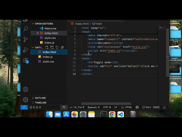 "Build a Dark/Light Mode Switch with Vanilla JS – Step by Step"