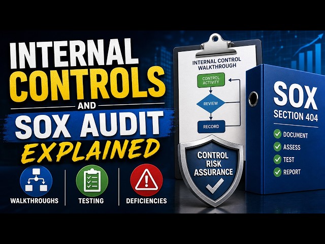 Internal Controls and SOX Audit Explained: Walkthroughs, Testing and Deficiencies