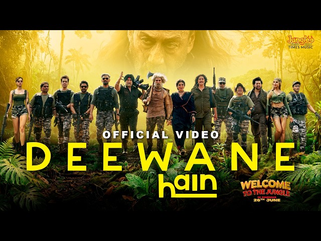Deewane Hain | Welcome to the Jungle | Amruta Fadnavis, Anand Raaj Anand | In Cinemas Now