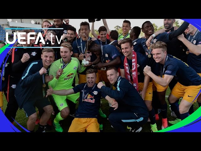 Salzburg celebrate UEFA Youth League glory in 360°