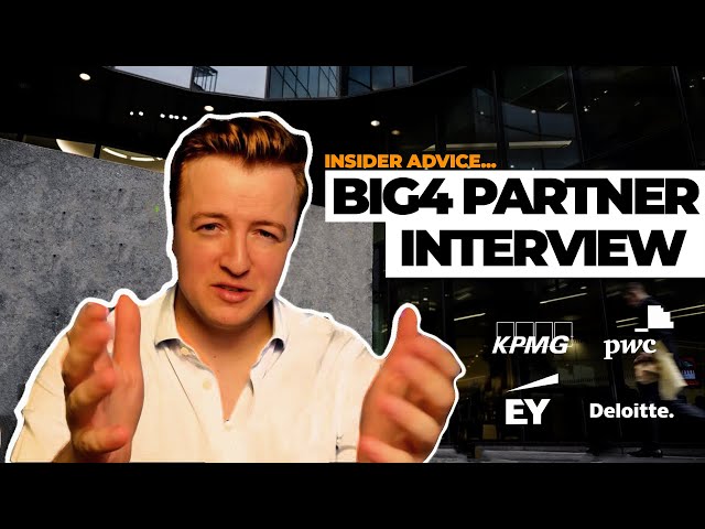 Ace Your BIG 4 Partner Interview in 3 Steps (PwC, EY, Deloitte, KPMG)