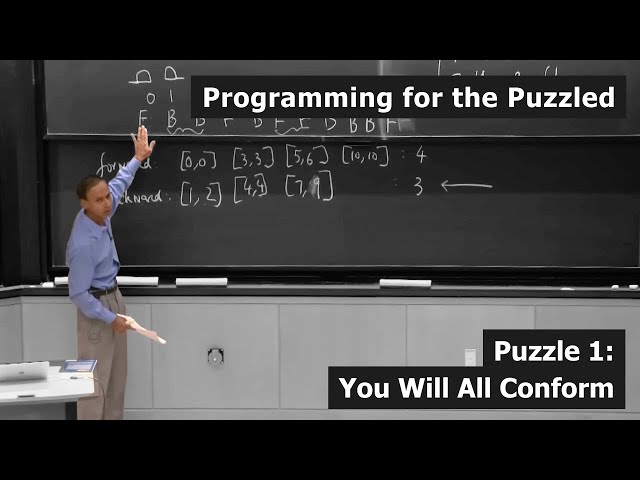 Puzzle 1: You Will All Conform