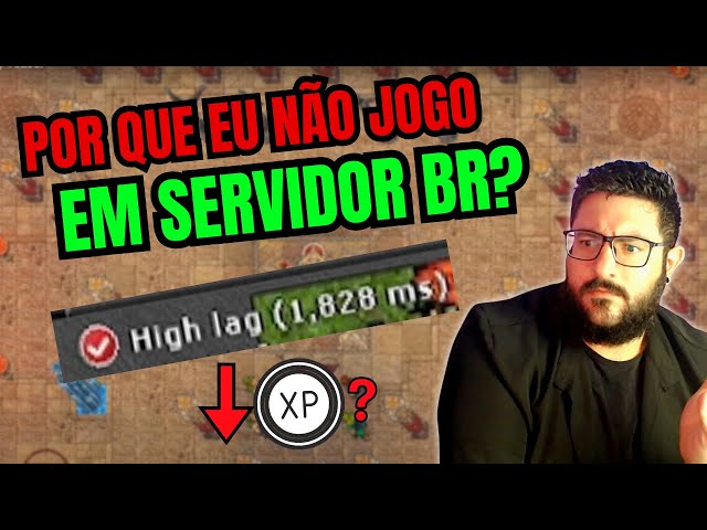 EXPLAINING WHY I DON'T PLAY TIBIA ON BR SERVERS ANYMORE (again lol) | Chat with Marcão Ep. ???