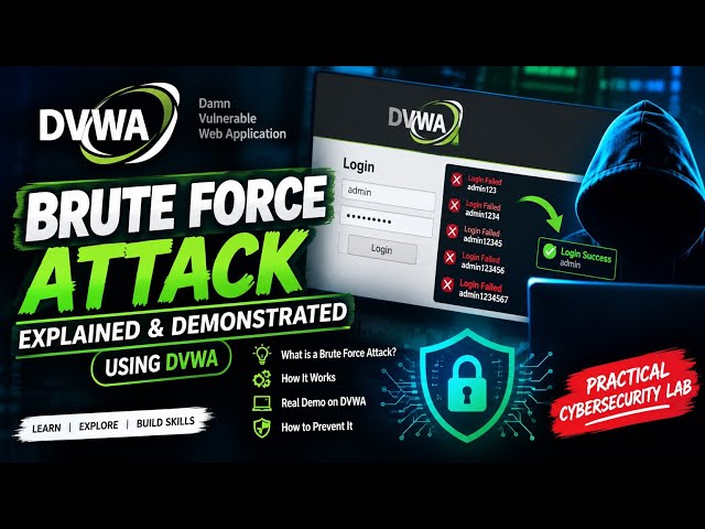 Understanding Brute Force Attacks with DVWA