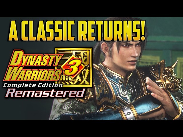 ONE OF MY FAV GAMES! Dynasty Warriors 3 Remaster Demo!