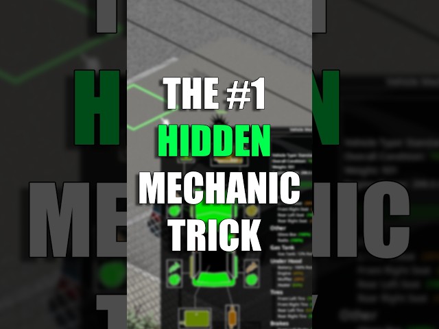 No ONE Knows This Mechanics Trick #projectzomboid #b42 #tipsandtricks #mechanics  #gaming #shorts