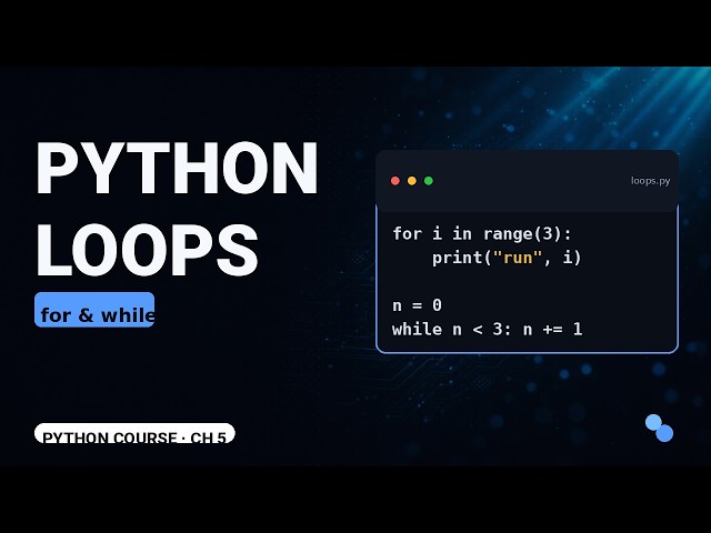 06 Loops : for & while