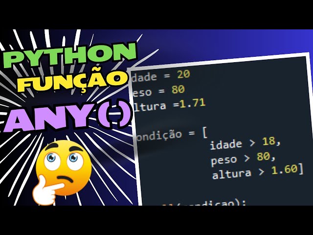 Python -  Função ANY ( ) 🐍 #python #dev #programming