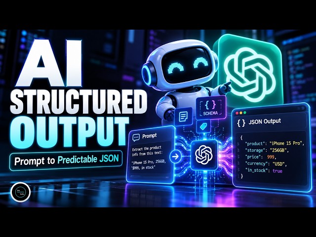 🚀 Make LLMs Return EXACTLY What You Want | AI Structured Output