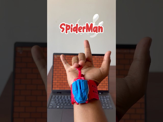 Ethu tha spiderman Web Shooter