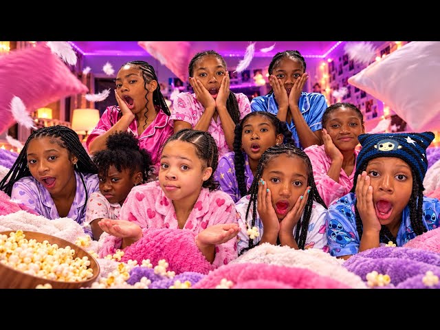 The DRAMA SLEEPOVER - Craziest Night EVER at Lyrics Party