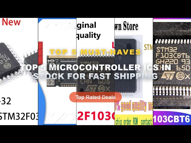 Why Everyone Is Buying Top 5 Microcontroller ICs In Stock For Fast Shipping - 50pcs/lot STM32F103CBT