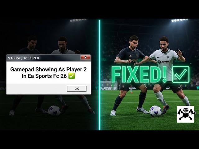 How to Fix Gamepad Showing As Player 2 In Ea Sports Fc 26 ✅