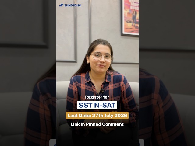 B.Tech Admissions 2026 After 12th | Register for SST N-SAT #after12th #btech #scholarship