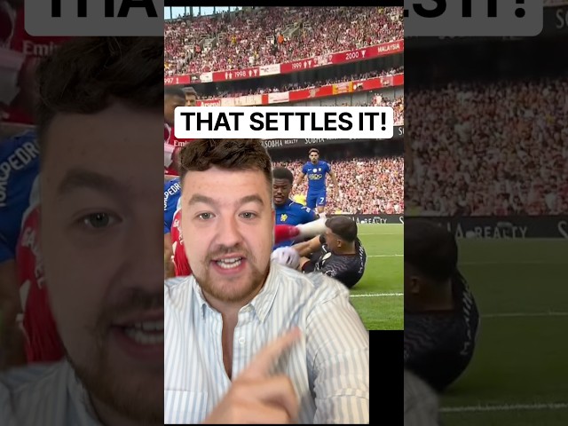 Premier League KMI panel vote on Gabriel red card vs Chelsea 👀