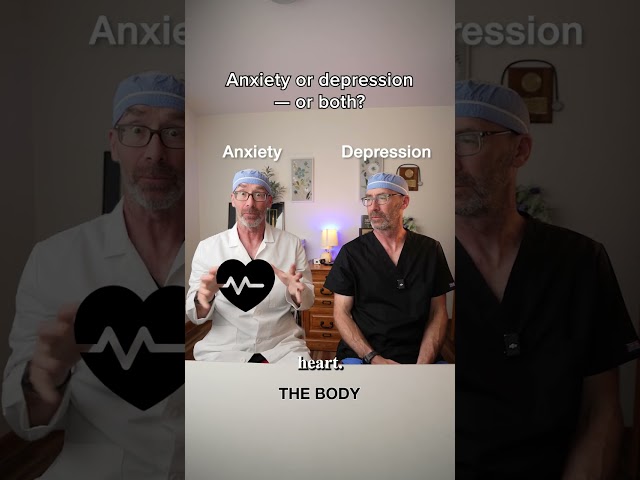 Anxiety vs depression: how doctors tell them apart