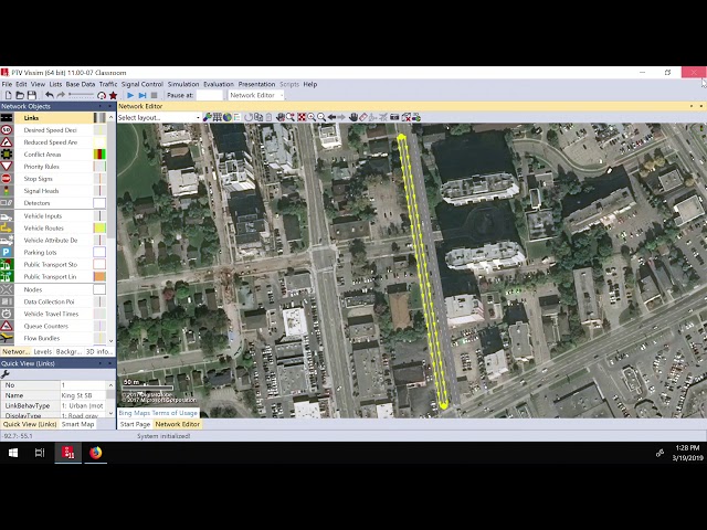 VISSIM 11 Tutorial: Traffic Simulation - 2019