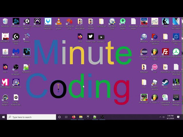 Minute Coding CSS Lesson 9 Grid (grid) (grid-template-columns)