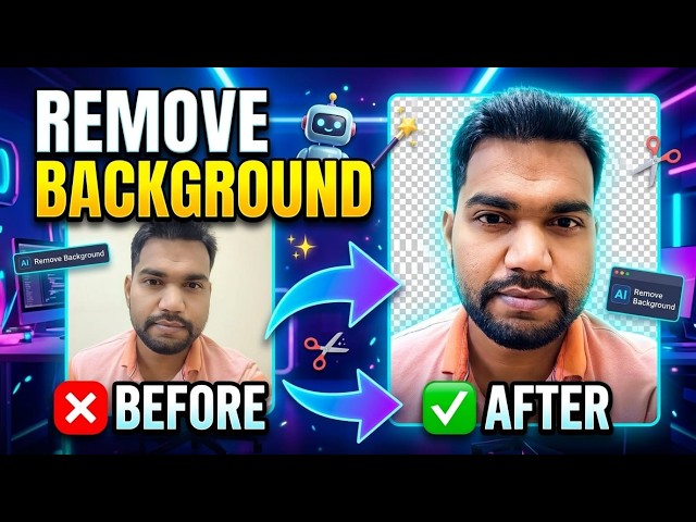 How to Remove Background from Image for FREE | Best AI Background Remover | Photo Background Remove