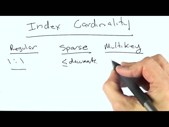 m101 23 index cardinality