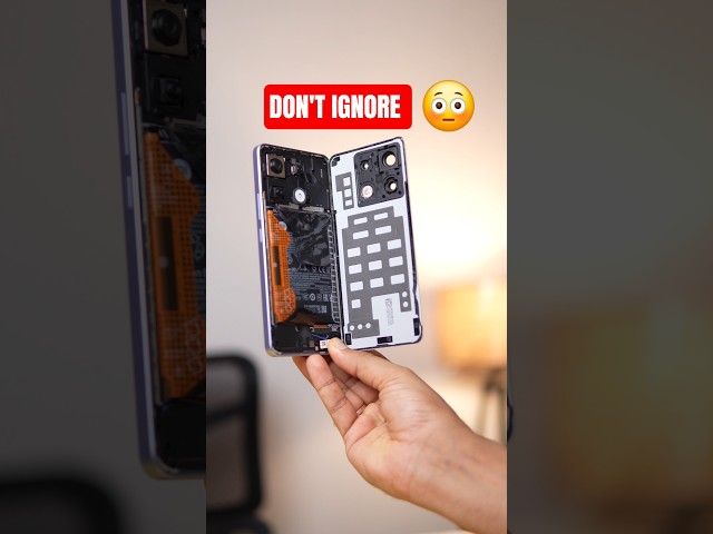 Your Phone is Warning You ! ⚠️ #shorts