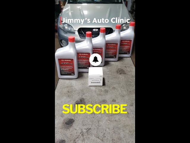 2006 Subaru Outback | Transmission ATF Service | ATF Drain & Fill | short