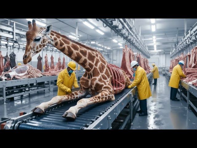 Inside the Giraffe Leather Factory: From Raw Hide to Luxury Decor | Full Process