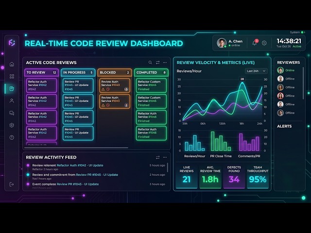 Building a Real-Time Code Review Dashboard (WebSockets + Node.js)
