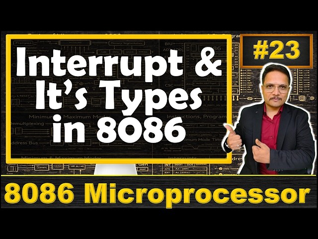 Interrupts in 8086 Microprocessor: Types and Functions Explained