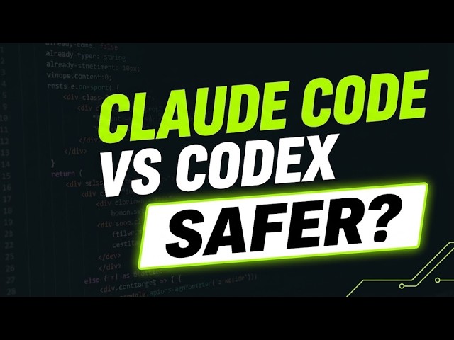 Claude Code vs Codex: Safer?
