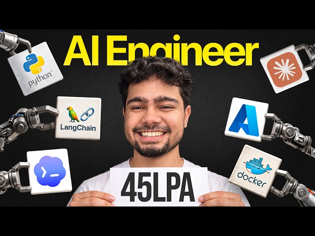 ROADMAP to Become an AI Engineer in 2026 (Beginner to Pro)