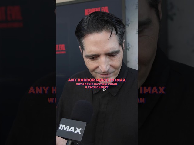 people want to see scary children on the IMAX screen 🧍‍♀️🧍‍♀️ #ResidentEvil #FilmedForIMAX