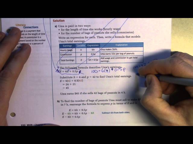4.5 Modelling with Algebra
