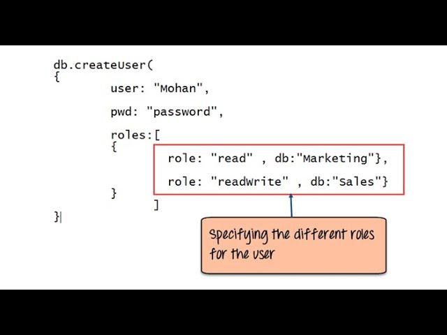 How to create users in Mongodb|  Users and Role in MongoDB | Mongodb Administration | Create role
