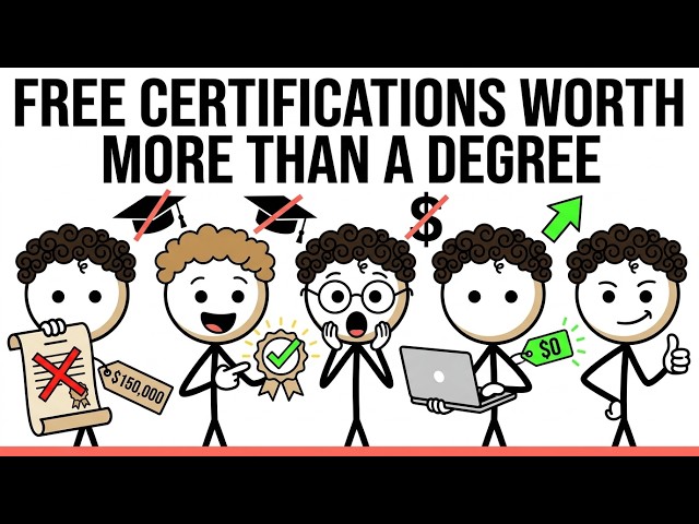 8 FREE CERTIFICATIONS WORTH MORE THAN A DEGREE