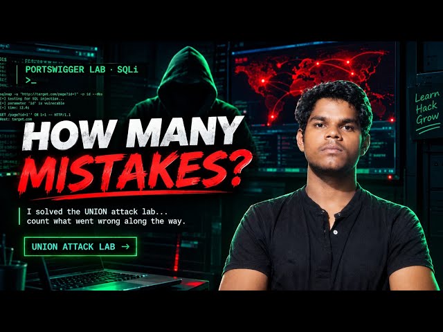 I Made HOW MANY Mistakes Solving This SQLi Lab?