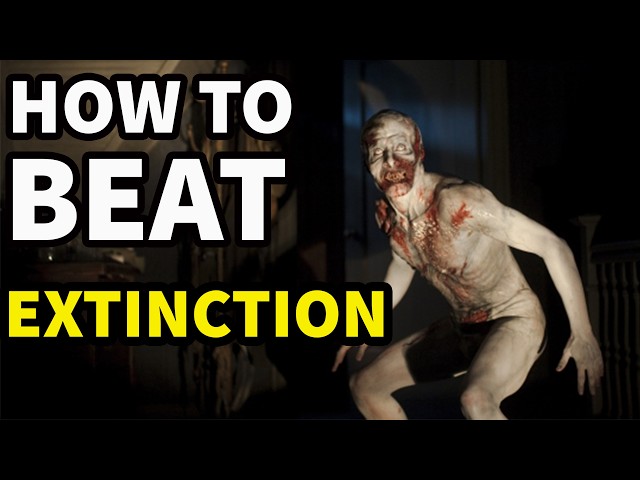 How to Beat THE SNOW ZOMBIES in "Extinction"