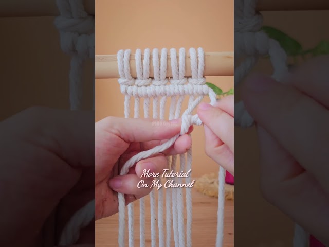 MACRAMÉ Knot #tutorial  #macrame #diy #crochet #easydiy  #macrametutorial  #homedecor #bohostyle