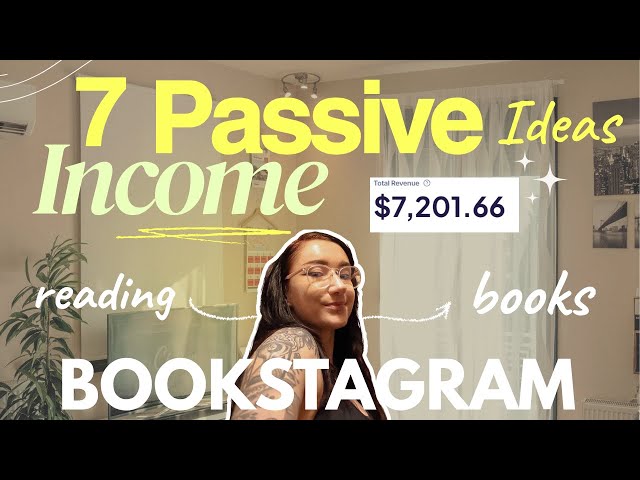 7 Passive Income Ideas for Book Lovers (Some Need ZERO Followers)
