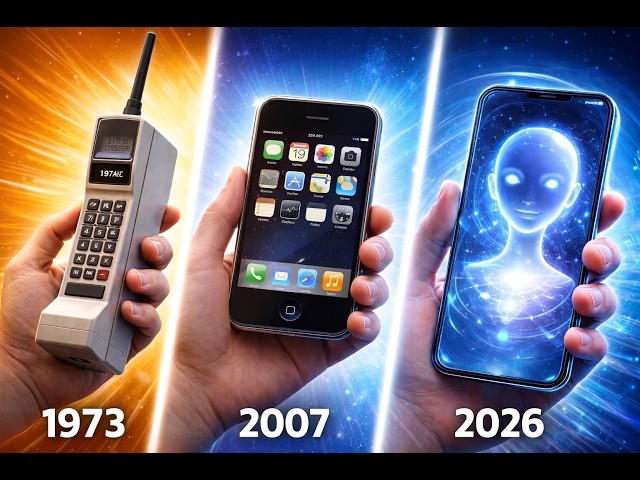 Evolution of Mobile Phones (1973–2026): From Bricks to AI Companions