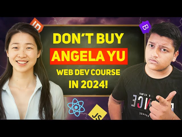 Is Angela Yu Web Development Course DEAD?