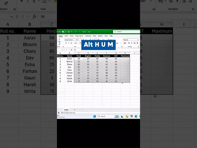 5 Easy Trick Data Formatting 🤯 in 20 sec #excel #excelformula #exceltricks