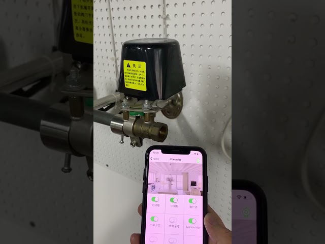 Air temperature, humidity and valves