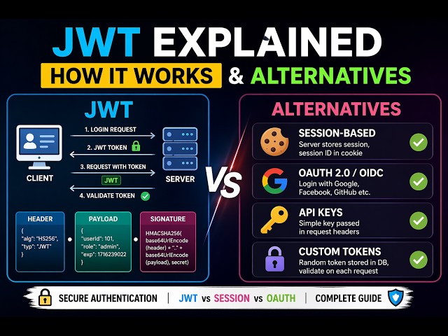 What is JWT Token? How It Works + Alternatives Explained